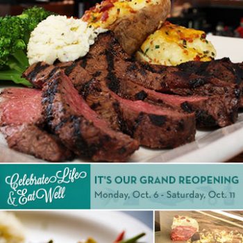 Celebrate Life, Eat Well: A Grand Reopening